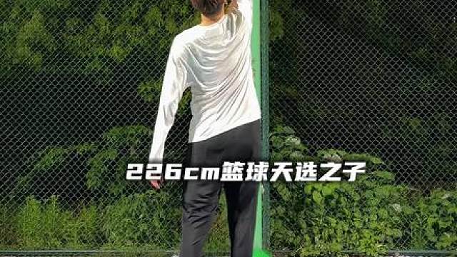 野球场遇到2m26的顶级天赋怪，协调性很好，还有三分，有点水平啊！