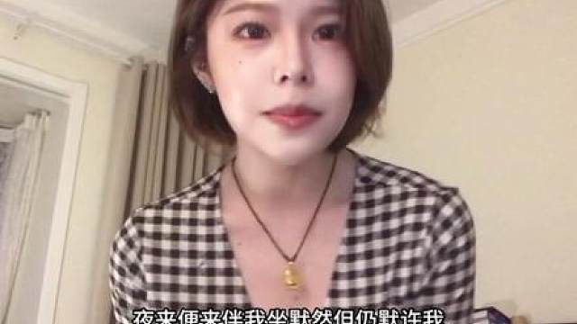 夜来便来伴我坐