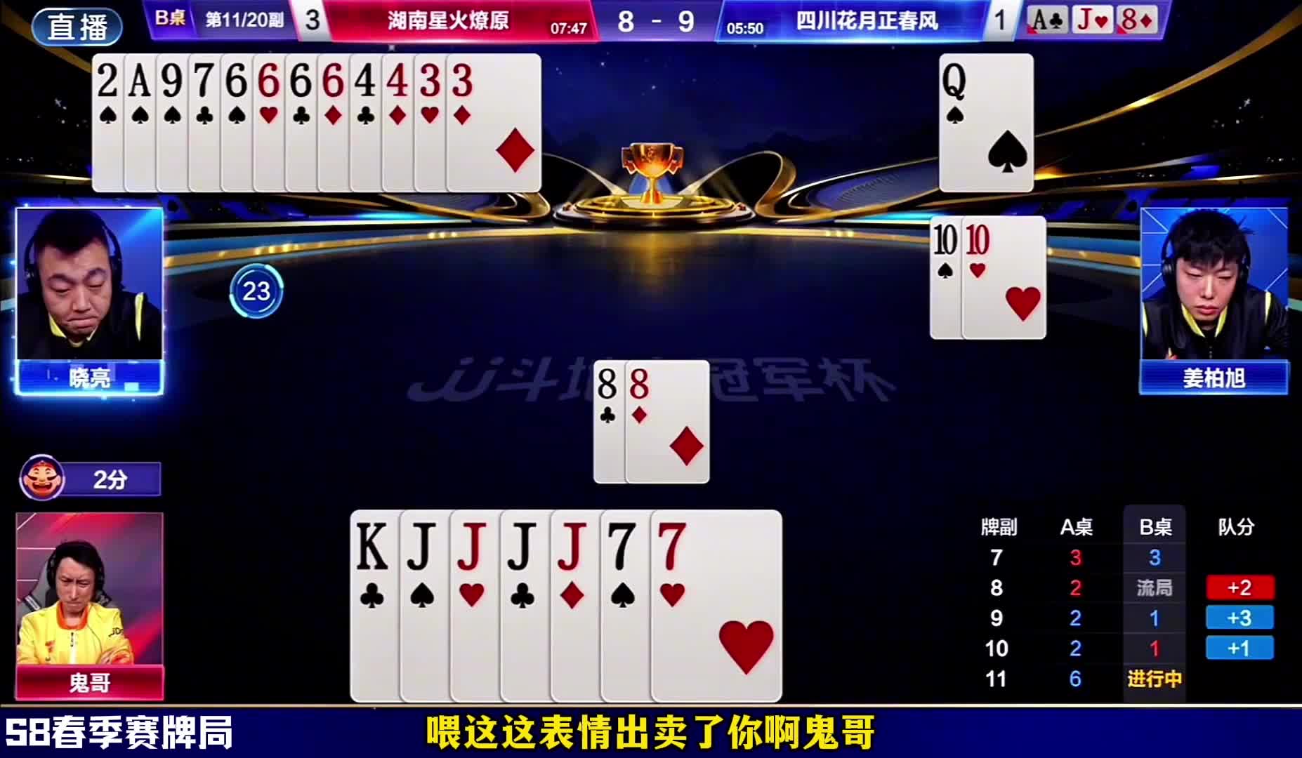 鬼哥笑了