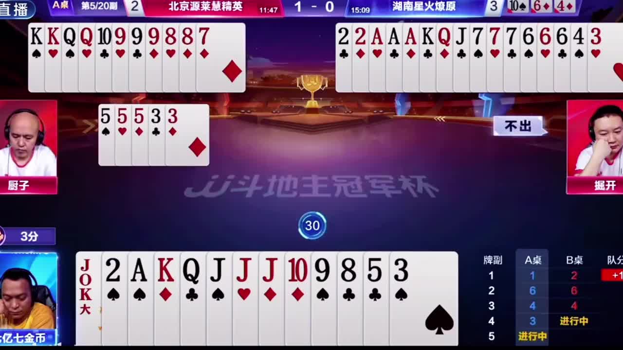 最终地主认输