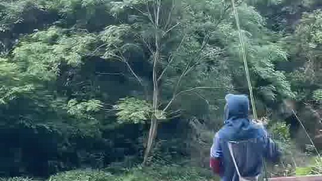 最早的溪流钓硬钓大师，不打窝，竹竿钓
