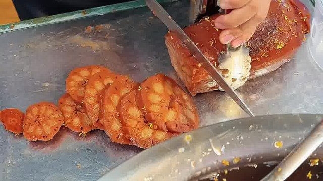 吃不吃邯郸街头的！桂花糯米藕，，又香甜
