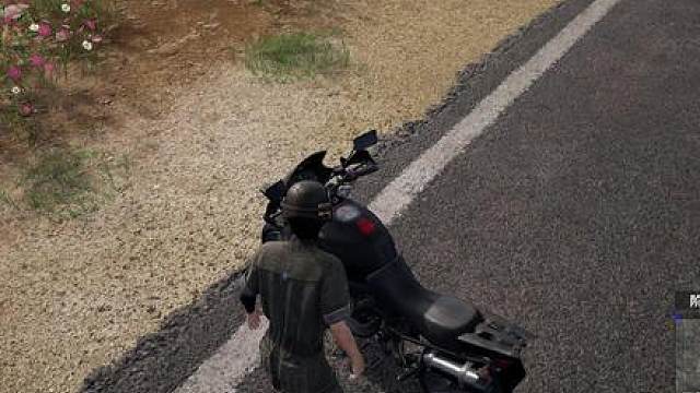 PUBG这个新摩托皮肤指定有点说法 这对吗？