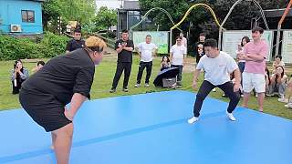 大智抱摔瞬間壓垮對手