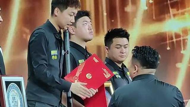 恭喜张泰艺获得乔氏杯中式台球国际大师赛深圳站冠军