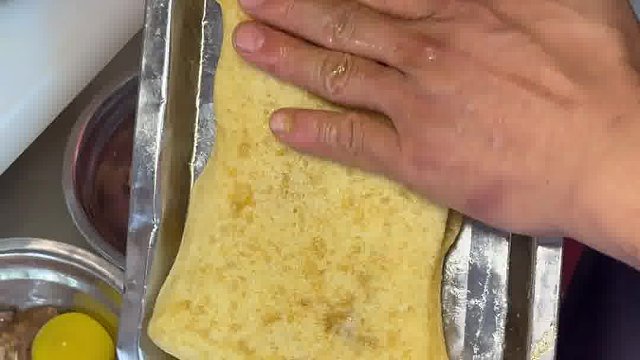 吃不吃邯郸！外焦里嫩的虾仁牛肉布袋