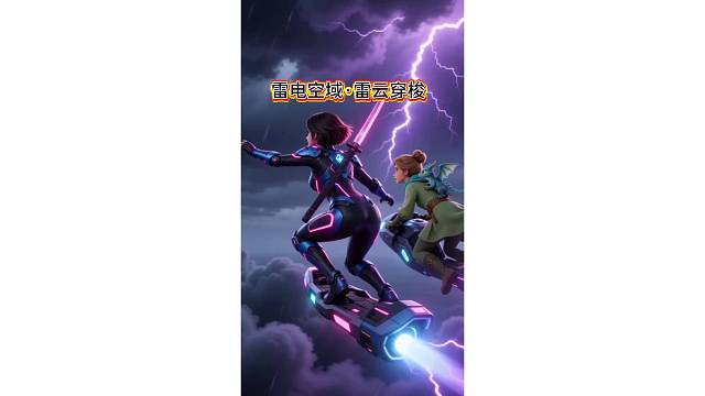 雷电空域、雷云穿梭