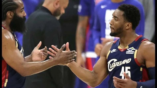 nba季后赛 活塞加时不敌骑士 哈登30分带队拿下天王山之战