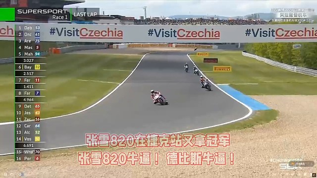 wsbk张雪又拿一冠