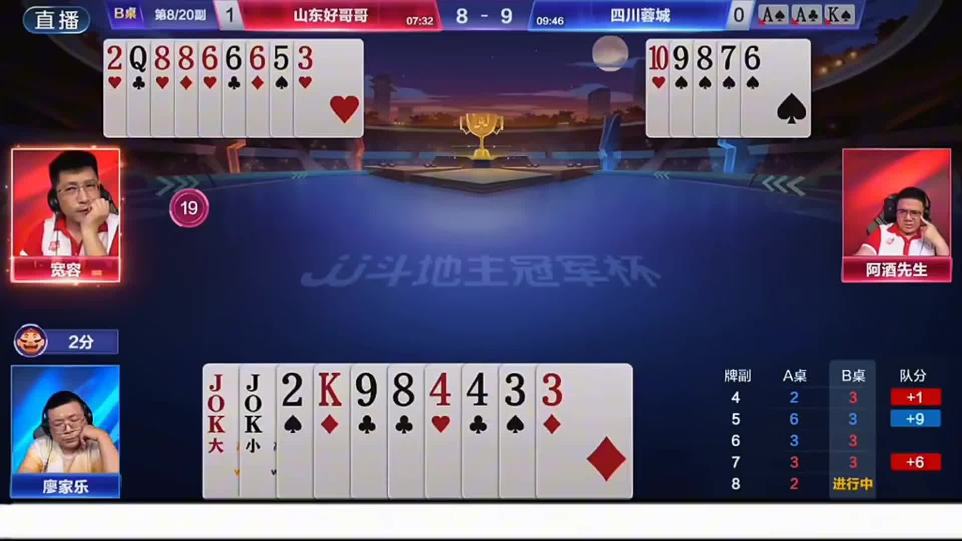 廖大师残局单8和对4记大！思路清晰拿下一炸