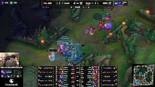 WBG專業(yè)運營擊敗JDG獲勝