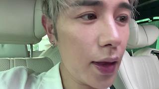 參加上海男裝秀活動