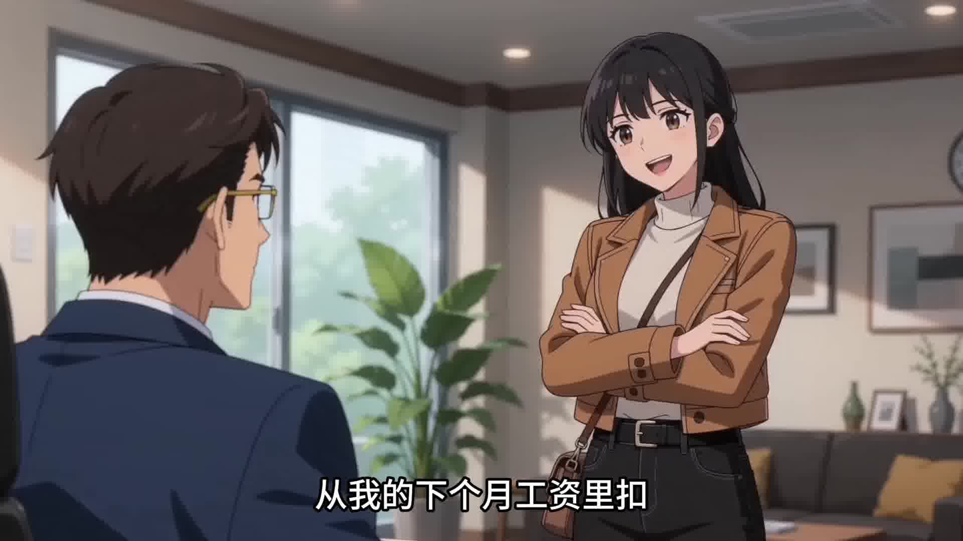 从我下个月工资里扣