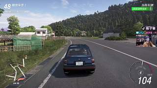 完成終極飛車卻意外翻車