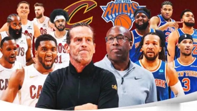 nba东部决赛尼克斯末节22分大逆转骑士，布伦森狂砍38分