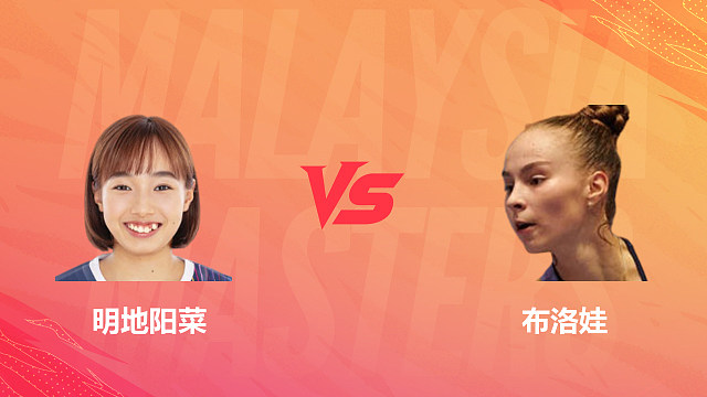 【回放】女单 明地阳菜vs布洛娃 1/16赛 2026马来西亚羽毛球大师赛 清流