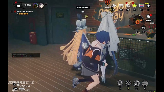 《绝区零》不抽卡第六百八十七天 每日亲吻诺姆x34 每日亲吻小琳x15 回应我吧爱莉希雅