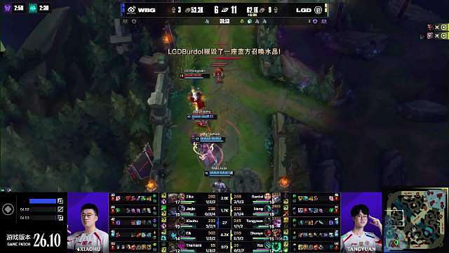 骑士之路D2 

【WBG 2:3 LGD】恭喜 拿下第五局比赛胜利，晋级淘汰赛！
【本局MVP】L