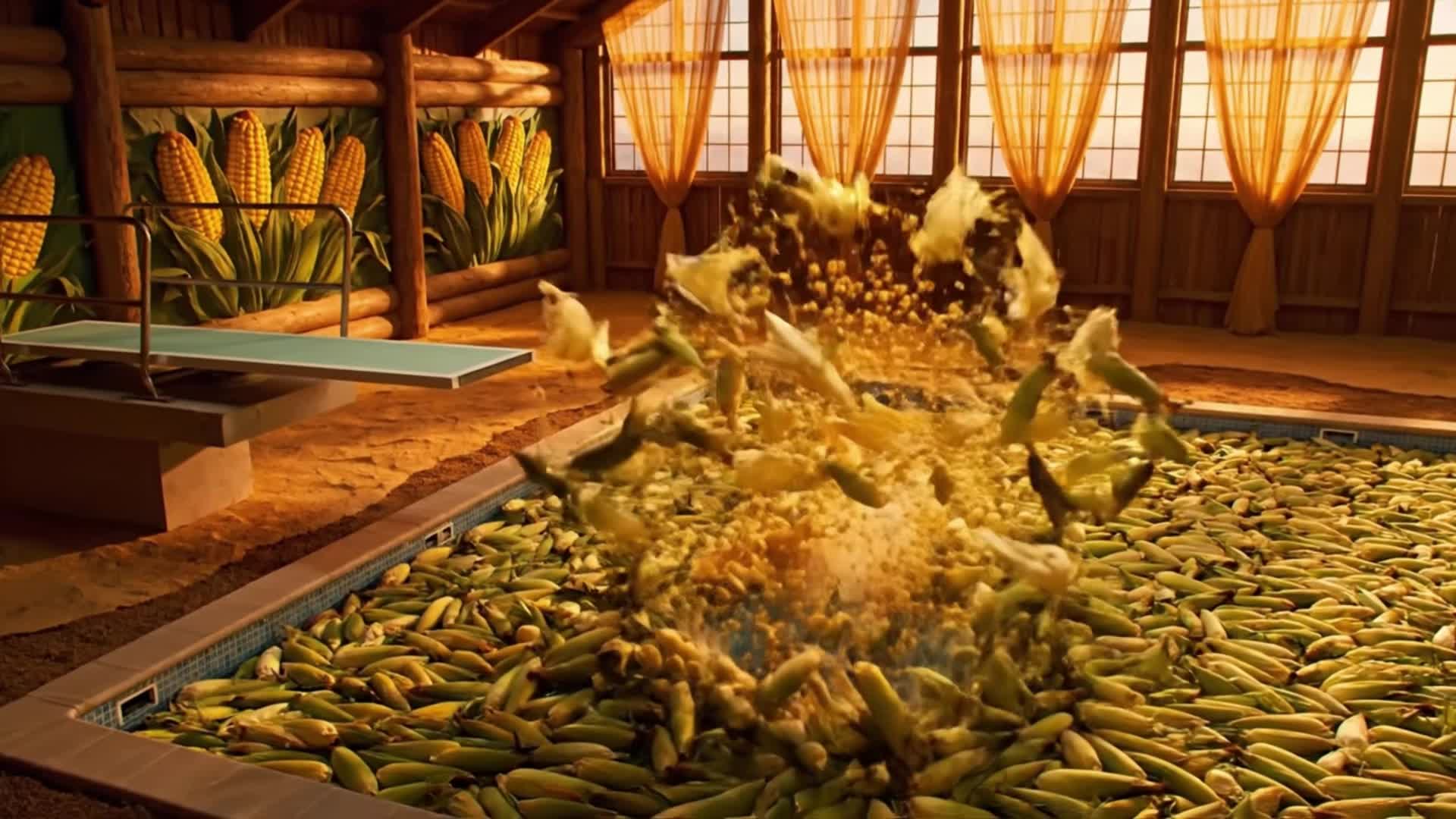 你最想跳进哪个食物游泳池