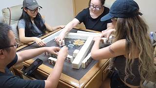 四人通宵麻將歡樂互動