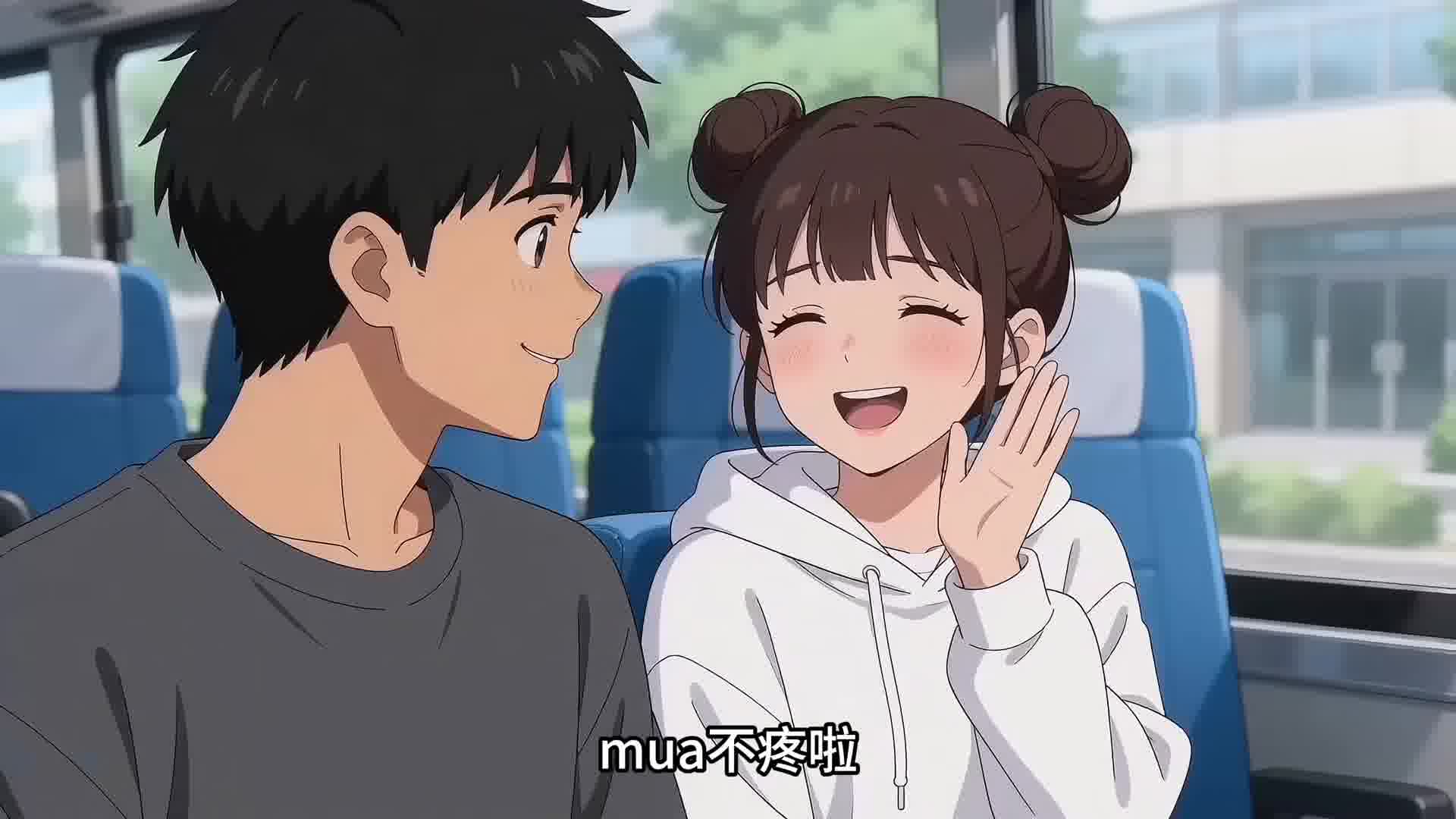 亲一下就好啦