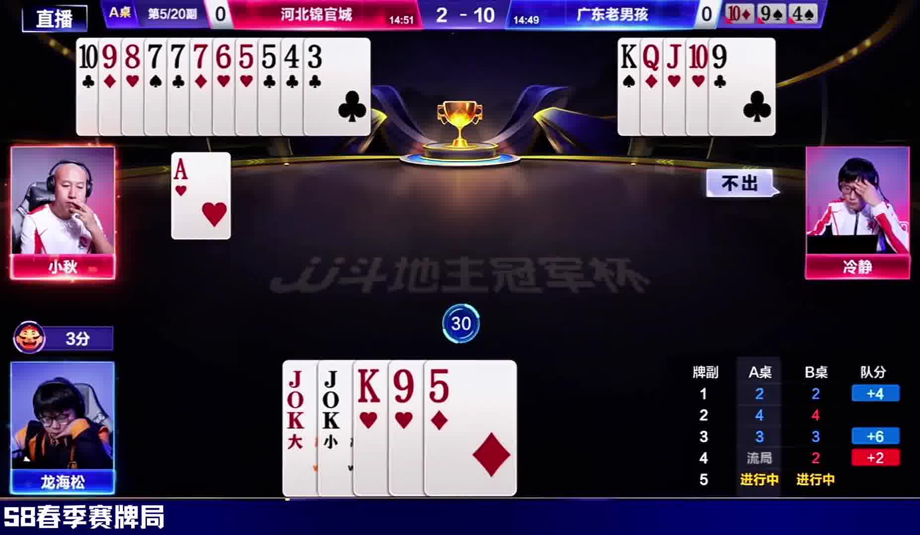 高手都有一颗想赢炸的心！