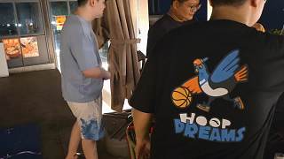 綁腳行走卡腳引全場爆笑
