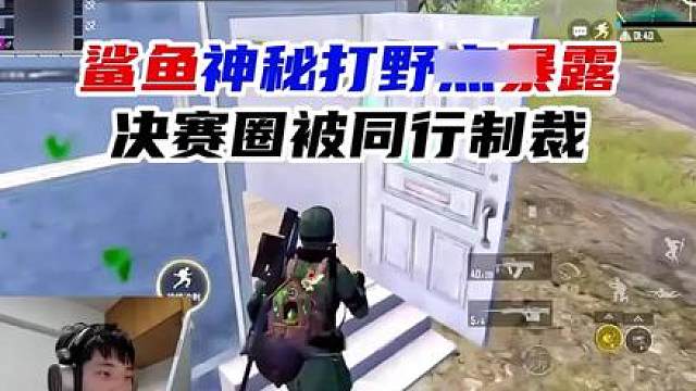 当鲨鱼的神秘打野点来了个狗分仔，直接被老六制裁