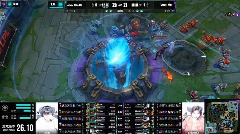 Monki偷家，WE 2-1 BLG

 ??? ???
