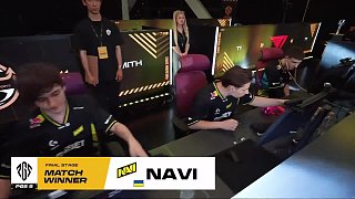 NAVI戰(zhàn)隊PGS 5決賽獲勝