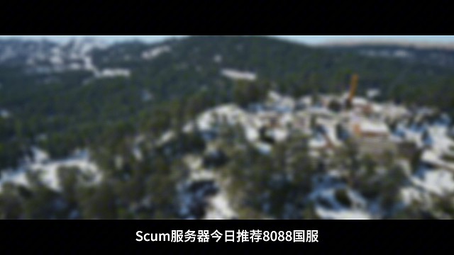 SCUM 8088 PVE服｜纯萌新友好·长期稳定服