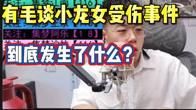 集梦有毛谈小龙女受伤事件，到底发生了什么？