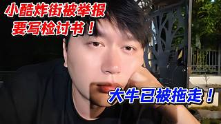 小酷炸街被舉報要寫檢討書！大牛已被拖走