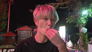 戶外聚餐喝酒感嘆新疆熱情