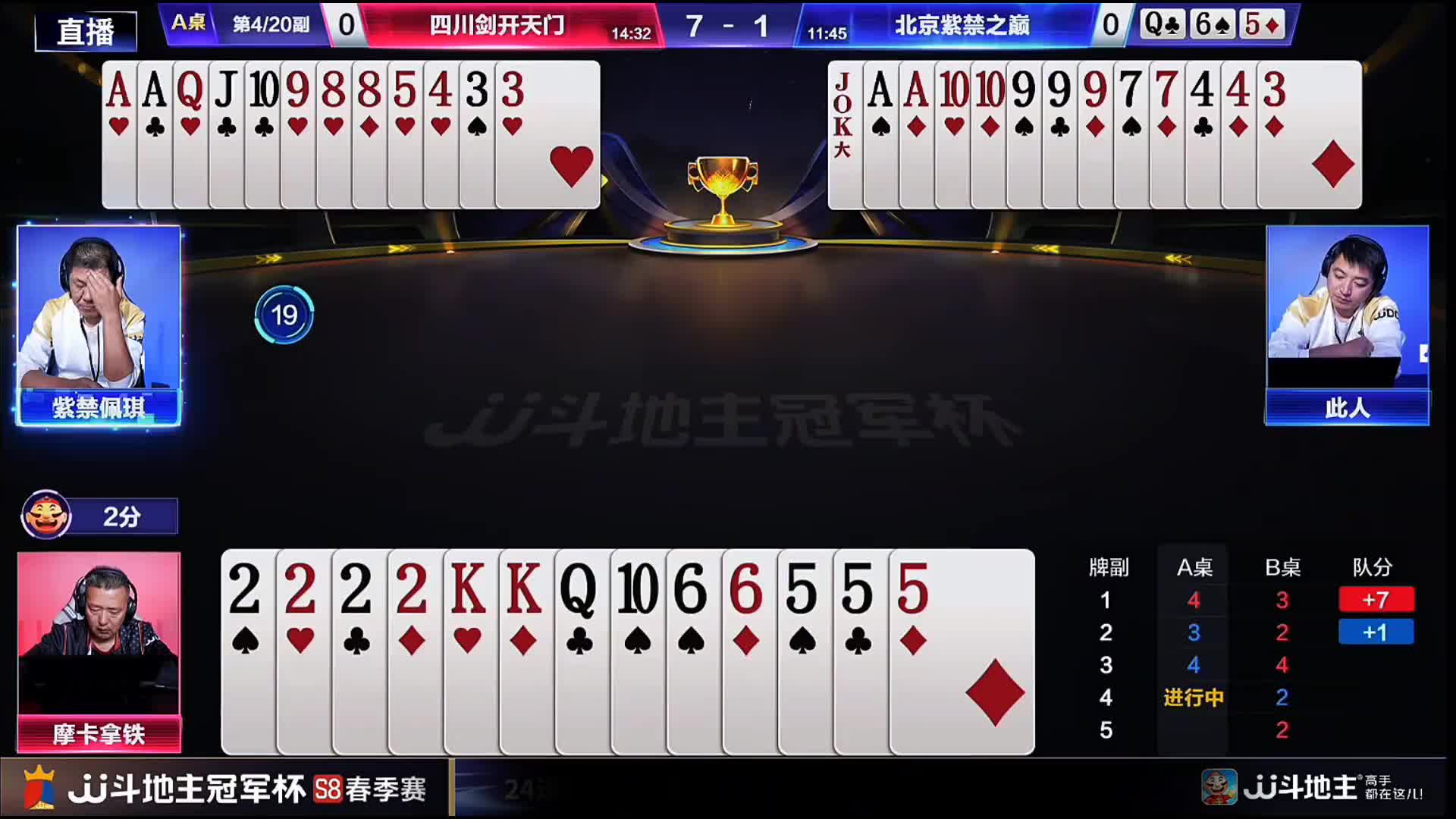 农民精准扛牌！此人妙手对7破局让地主四个2憋手