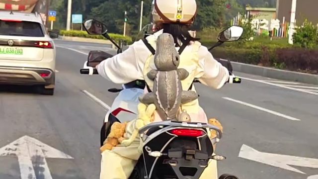 路遇小土豆！服了哈哈哈！