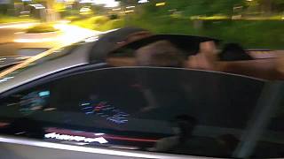 跑車展示突遇進出難題