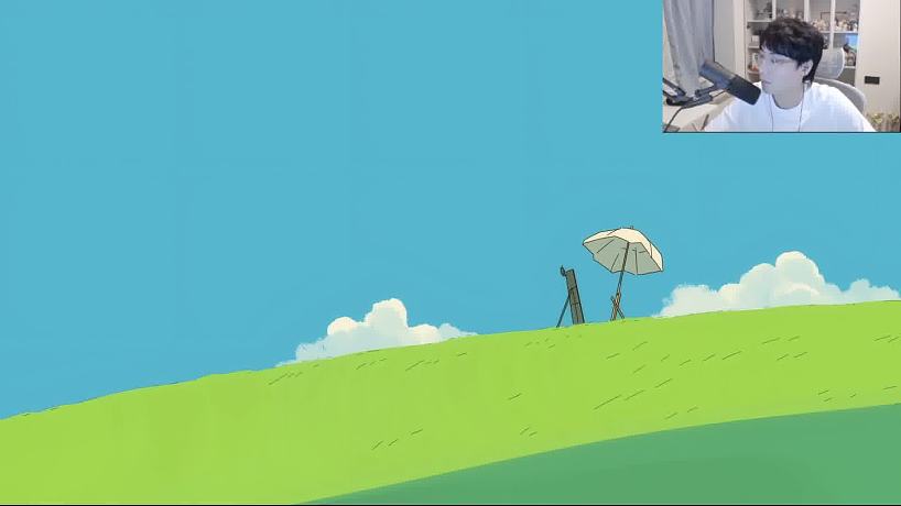 結(jié)束直播抬臂互動告別