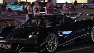 1995小小酷帕加尼暴風(fēng)套件夜晚現(xiàn)身杭州萬象城