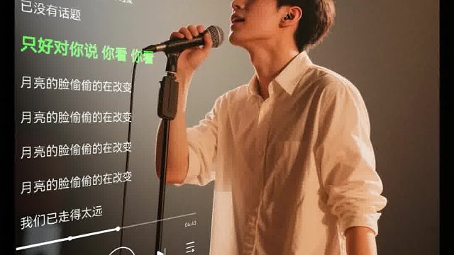 你看你看月亮的脸