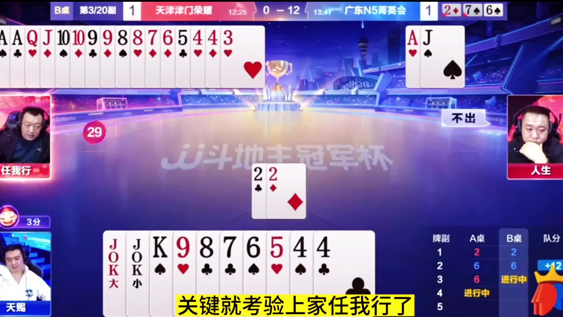 十道尖管上天赐拆王是必胜了