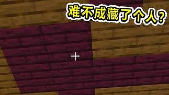 山山MC奇妙物语！屋顶的木板怎么成了血红？难不成藏了个人？