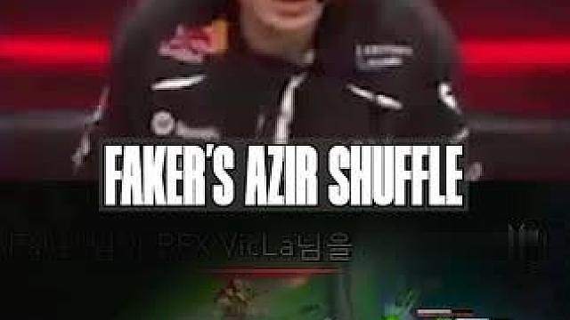 Faker沙皇大招打出3闪现