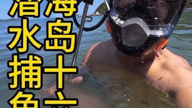 海岛十六 这个小伙在海岛潜水，捕获了这么多的龙虾和鱼，快来看看发生了什么吧！