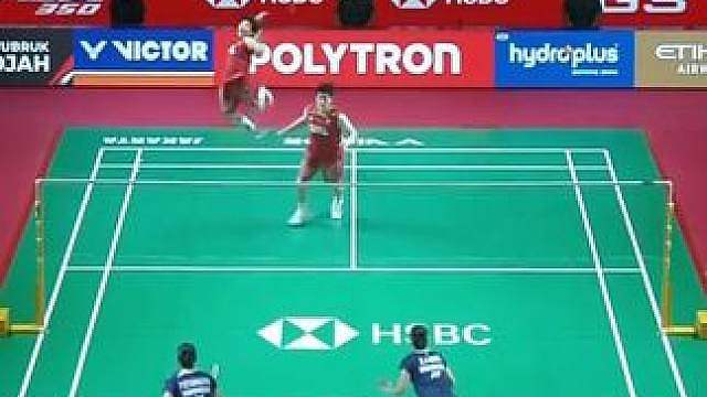 圣坛组合力争卫冕，2-0战胜印尼组合晋级决赛！ #