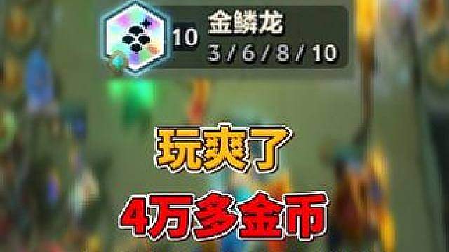 10金鳞龙，用钱砸对面，最有意思的娱乐羁绊！