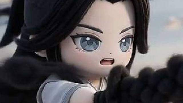 萧炎魂天帝双帝之战Q版之毛绒苍穹