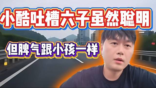 小酷吐槽六子虽然聪明，可惜做事跟小孩一样！