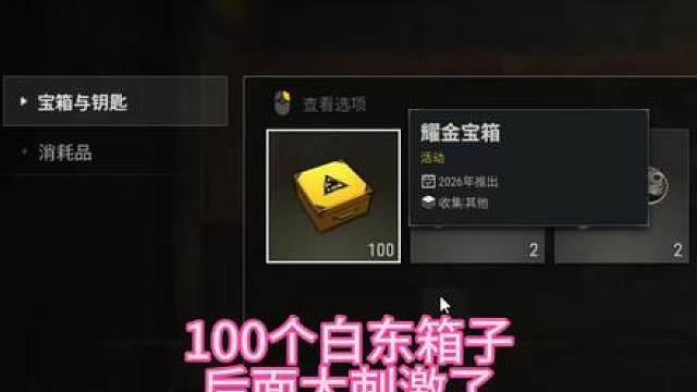 100个白东箱子，最后太惊艳了！