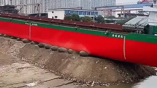 轮船的下水过程，涨见识了